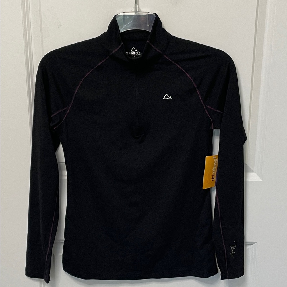 Paradox Merino Blend Quarter Zip Pullover Small